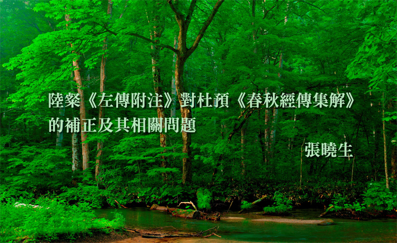 陸粲《左傳附注》對杜預《春秋經傳集解》的補正及其相關問題