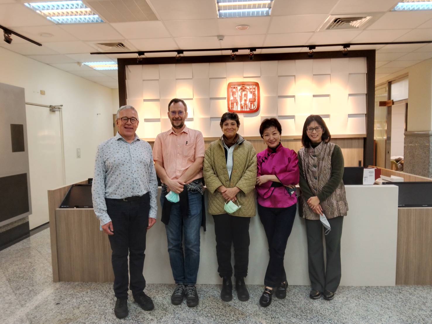 [學者參訪照片]法國學者參訪(2023年1月17日)